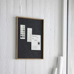 Clearance Hemverk - Opslagstavle m. akustiske egenskaber - Recy - Grå - 40x60