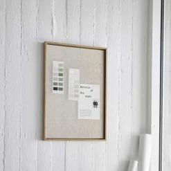 Discount Hemverk - Opslagstavle m. akustiske egenskaber - Recy - Beige - 40x60
