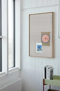 Clearance Hemverk - Opslagstavle m. akustiske egenskaber - Recy - Beige - 60x100