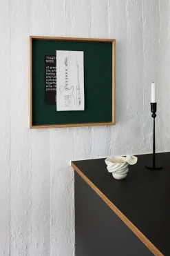 Discount Hemverk - Opslagstavle m. akustiske egenskaber - Recy - Grøn - 40x40