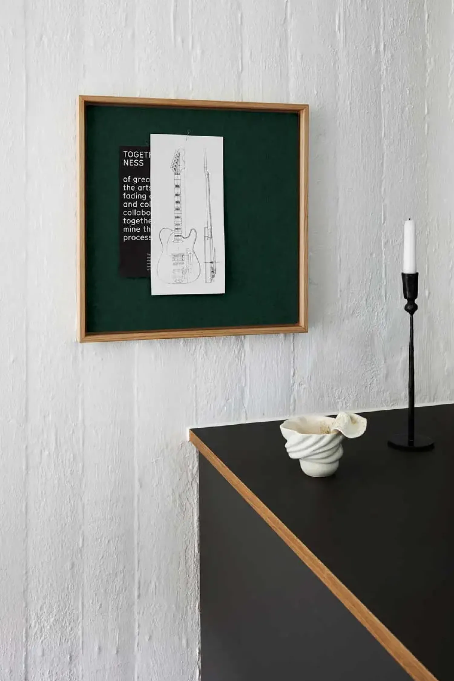 Sale Hemverk - Opslagstavle m. akustiske egenskaber - Recy - Grå - 40x40