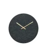 Discount Hemverk - Vægur - Felt grå - Ø28 cm - Kobber visere