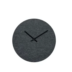 Online Hemverk - Vægur - Felt Grå - Ø28 cm - Sorte visere