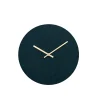 Discount Hemverk - Vægur - Felt grøn - Ø28 cm - Kobber visere