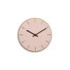 New Hemverk - Vægur - Lys Eg/Powder Dusty Rose - Sorte visere - Ø28 cm