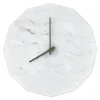 Sale Hemverk - Vægur - Marble Bianco - Hvid/Sort - Ø28 cm