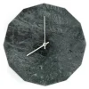 Outlet Hemverk - Vægur - Marble Verde - Grøn/Sølv - Ø28 cm