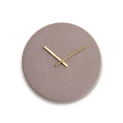 Clearance Hemverk - Vægur - Shape Chocolate - Guld visere - Ø38 cm