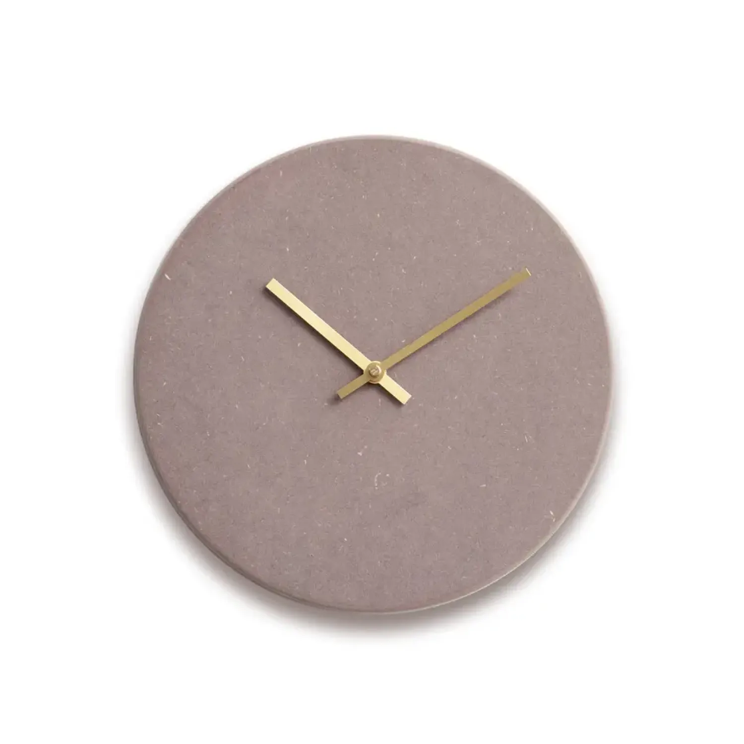 Discount Hemverk - Vægur - Shape Chocolate - Guld visere - Ø28 cm
