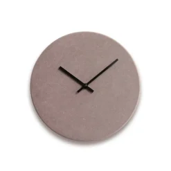 New Hemverk - Vægur - Shape Chocolate - Sorte visere - Ø38 cm