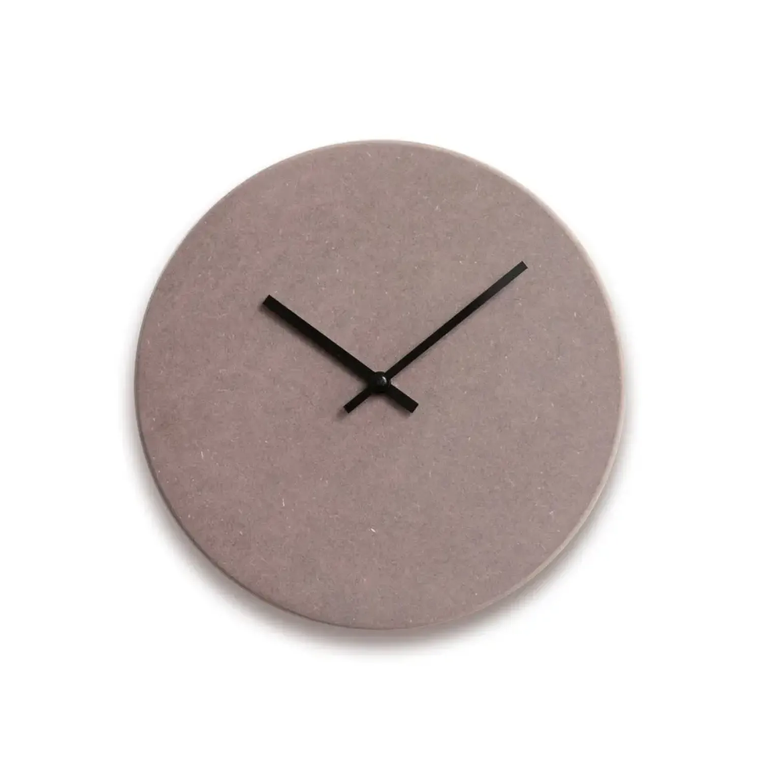 New Hemverk - Vægur - Shape Chocolate - Sorte visere - Ø38 cm