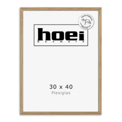 Online HOEI Denmark HOEI 120 - billederamme - MASSIV EG 30X40 cm - PLEXIGLAS billederamme