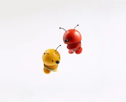Outlet Hoptimist - Animals - Bee, gul - Hummelbi 9x5 cm