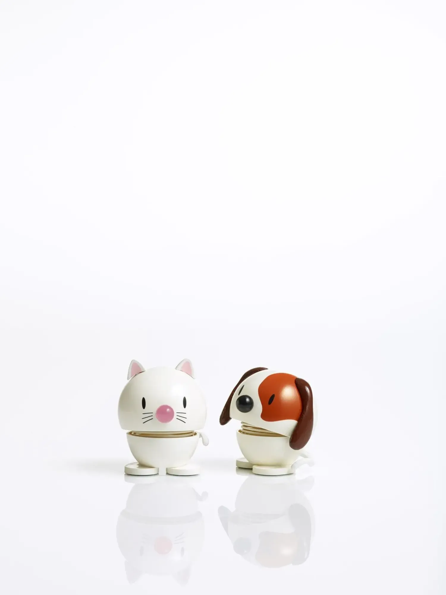 Outlet Hoptimist - Animals - Dog, hvid