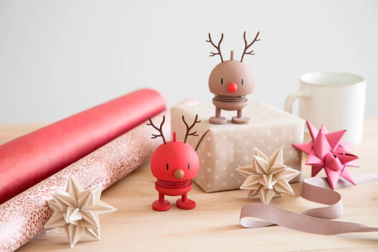 Hot Hoptimist - Christmas - Medium Reindeer, brun, Rensdyr