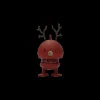 Clearance Hoptimist - Christmas - Soft Reindeer Bumble - Small - Rød