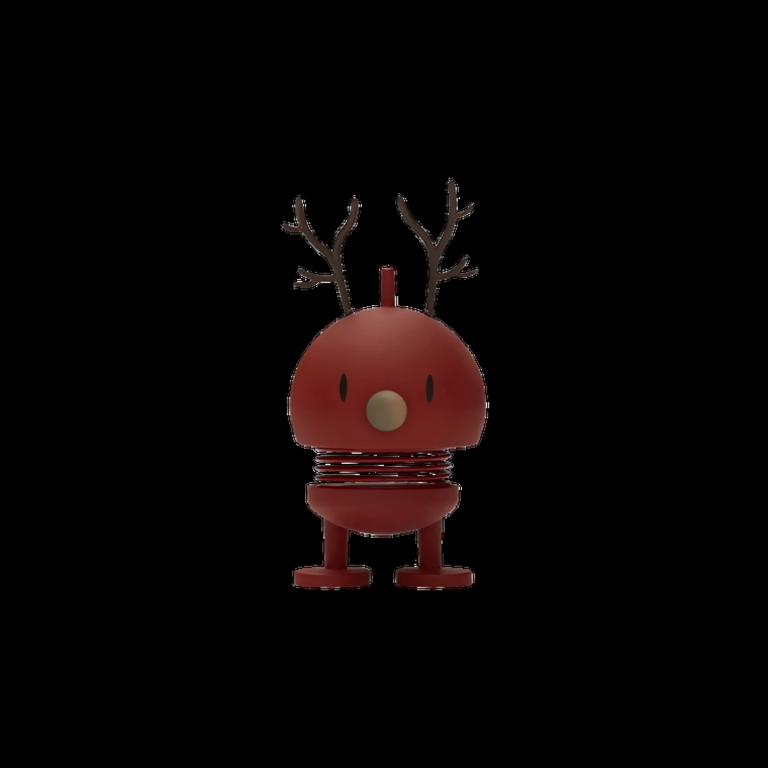 Clearance Hoptimist - Christmas - Soft Reindeer Bumble - Small - Rød