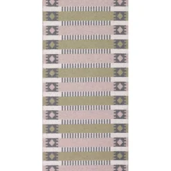 Discount Inkoncept Horredsmattan tæppe - Märta i pink/olive 70x50