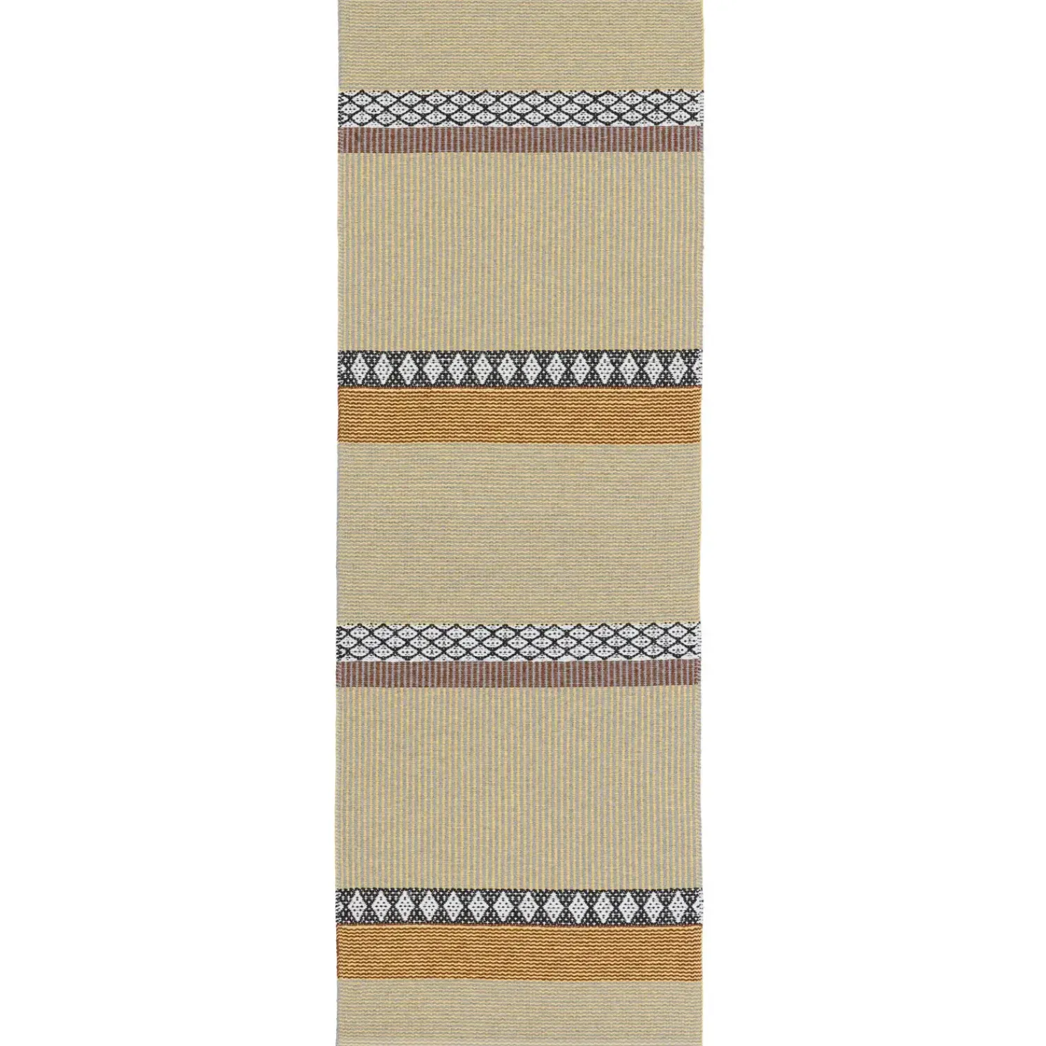 Online Horredsmattan - tæppe - Savanne - 70 x 200 cm - gul