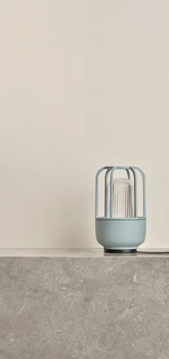 Sale Houe - Udendørslampe - LIGHT No.1 - Ice Blue / Blå - Str. 21 x 13 cm