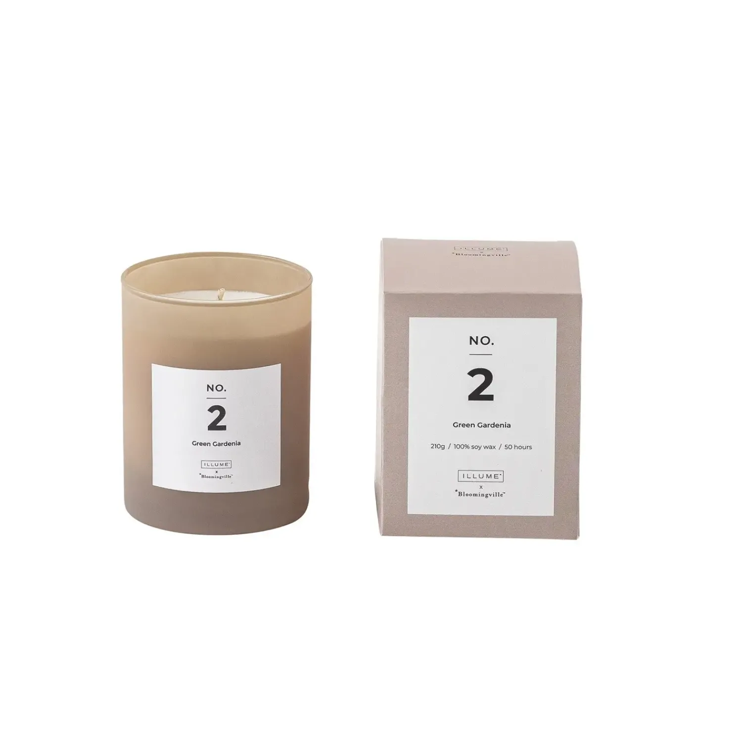 Online Bloomingville ILLUME x - NO. 2 - Green Gardenia, duftlys (Gift box)