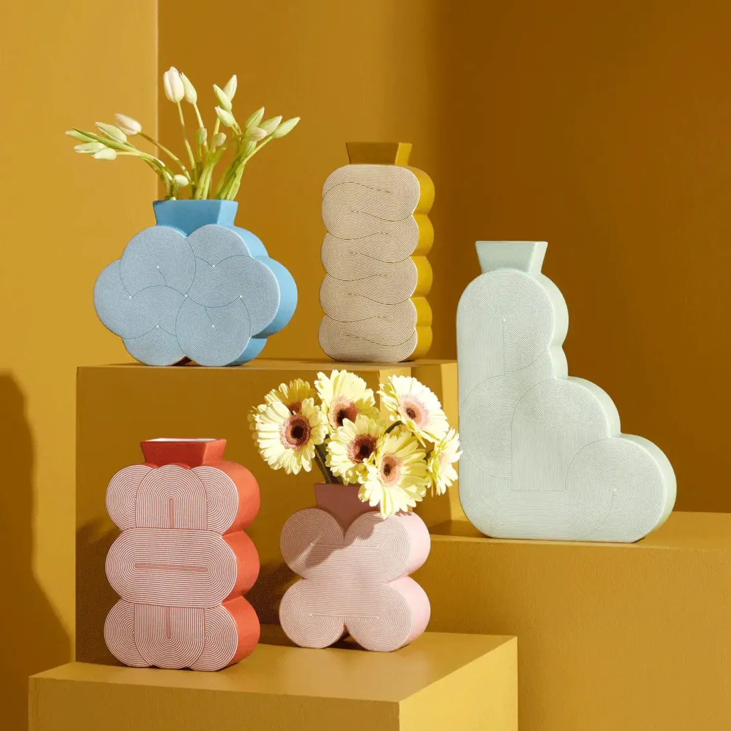 Hot Jonathan Adler - Vase - Pompidou Pipe Up - Small