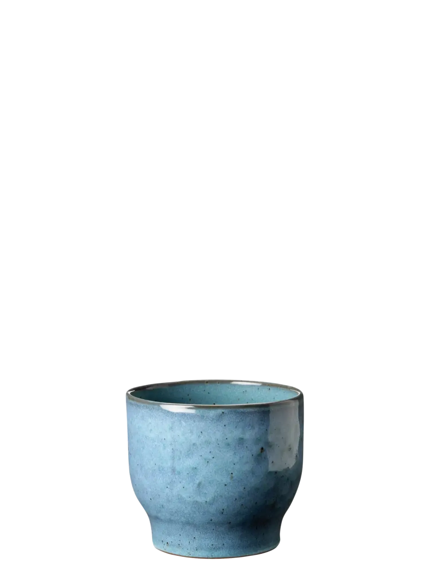 Knabstrup Keramik - urtepotteskjuler Ø 12,5 cm dusty blue