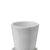 Outlet Knabstrup Keramik - urtepotteskjuler Ø 10.5 cm white