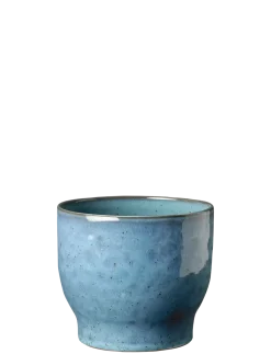New Knabstrup Keramik - urtepotteskjuler Ø 16.5 cm dusty blue