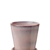 New Knabstrup Keramik - urtepotteskjuler Ø 10.5 cm rose