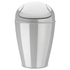 Outlet Koziol - Skraldespand - Swing-Top "DEL M" - Soft Grey / Grå