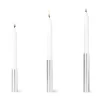 Outlet Kunstindustrien - Box 3 Slim Light lysetage Rustfrit stål - Højde 10 cm, 14 cm ,17 cm