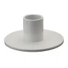 Clearance Kunstindustrien - Circle lysestage - Ø 2,2 stearinlys, base Ø8 cm - Hvid