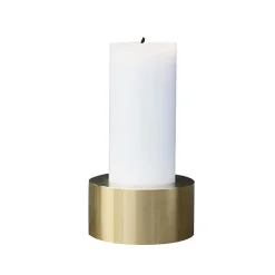 Discount Kunstindustrien - Fat Light - Messing - Højde 4 x Ø8 cm