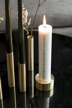 Discount Kunstindustrien - Fat Light - Messing - Højde 4 x Ø8 cm