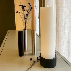 Discount Kunstindustrien - Fat Light - Sort - Black - 4 x Ø8 cm