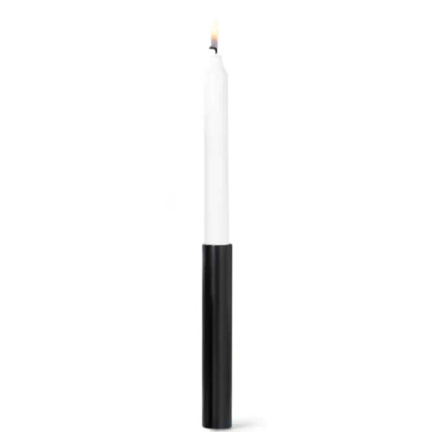 New Kunstindustrien - Slim Light Lysetage - Sort - Højde 17 cm