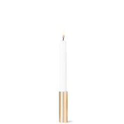 Hot Kunstindustrien - Slim Light Lysetage - Messing - Højde 10 cm