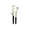 Outlet Kunstindustrien - Slim Vase - Sort - Højde 14 cm