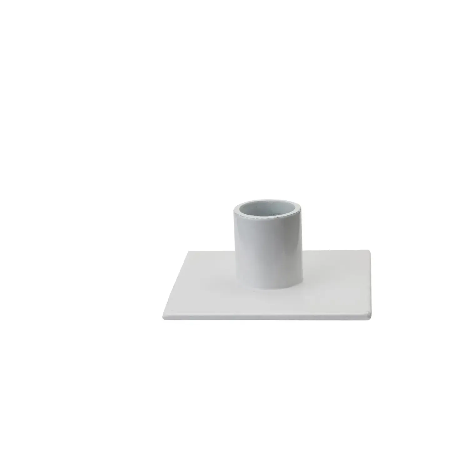 Clearance Kunstindustrien - Square lysestage Ø2,2 - Hvid