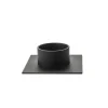 Sale Kunstindustrien - Square lysestage Ø5 - Sort