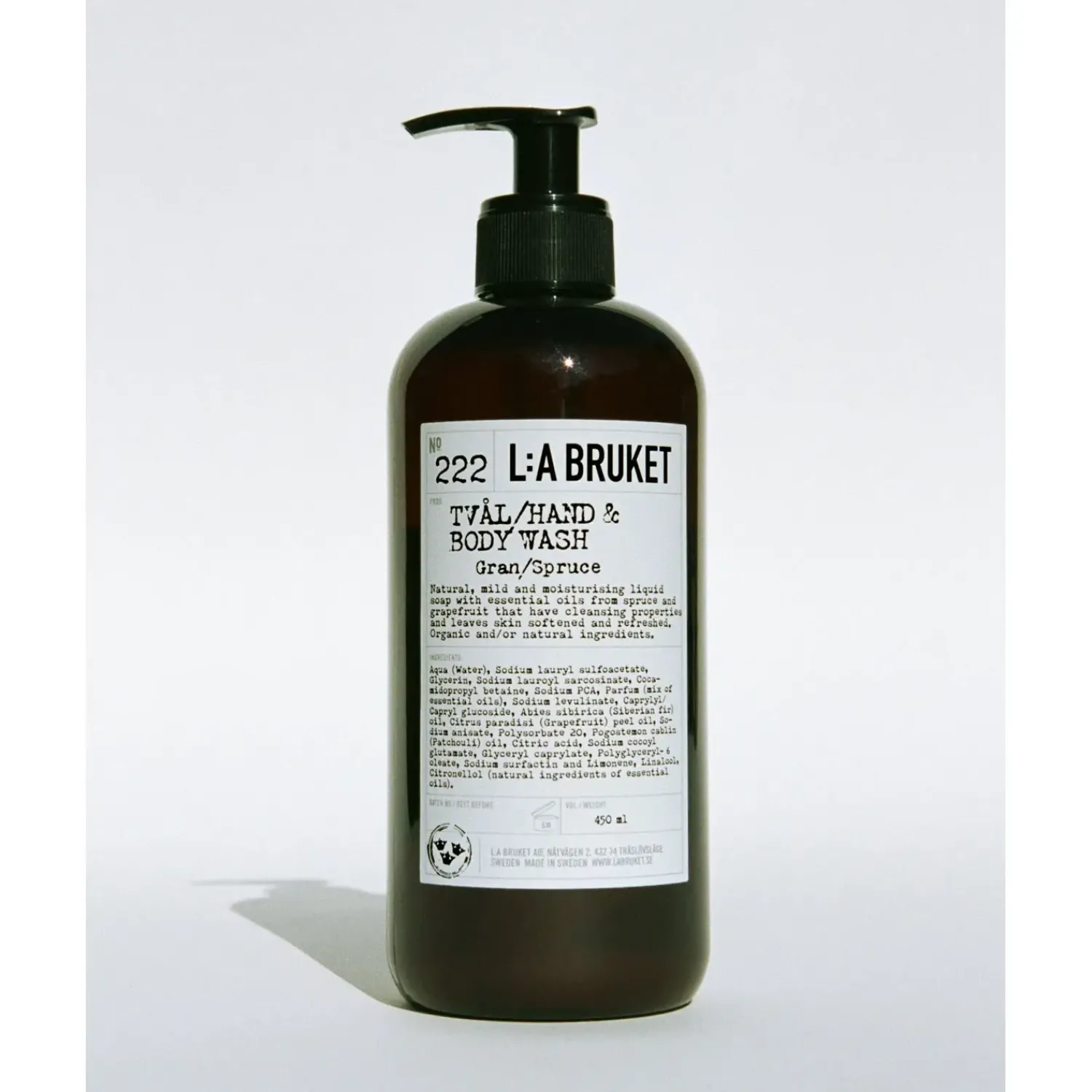 Outlet L:A Bruket - Flydende håndsæbe 450 ml - Spruce