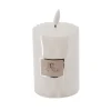 Clearance La Vida - LED Bloklys Pattern - Hvid
