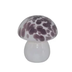 Best La Vida - Mushroom glaslampe LED, lille - Lavendel