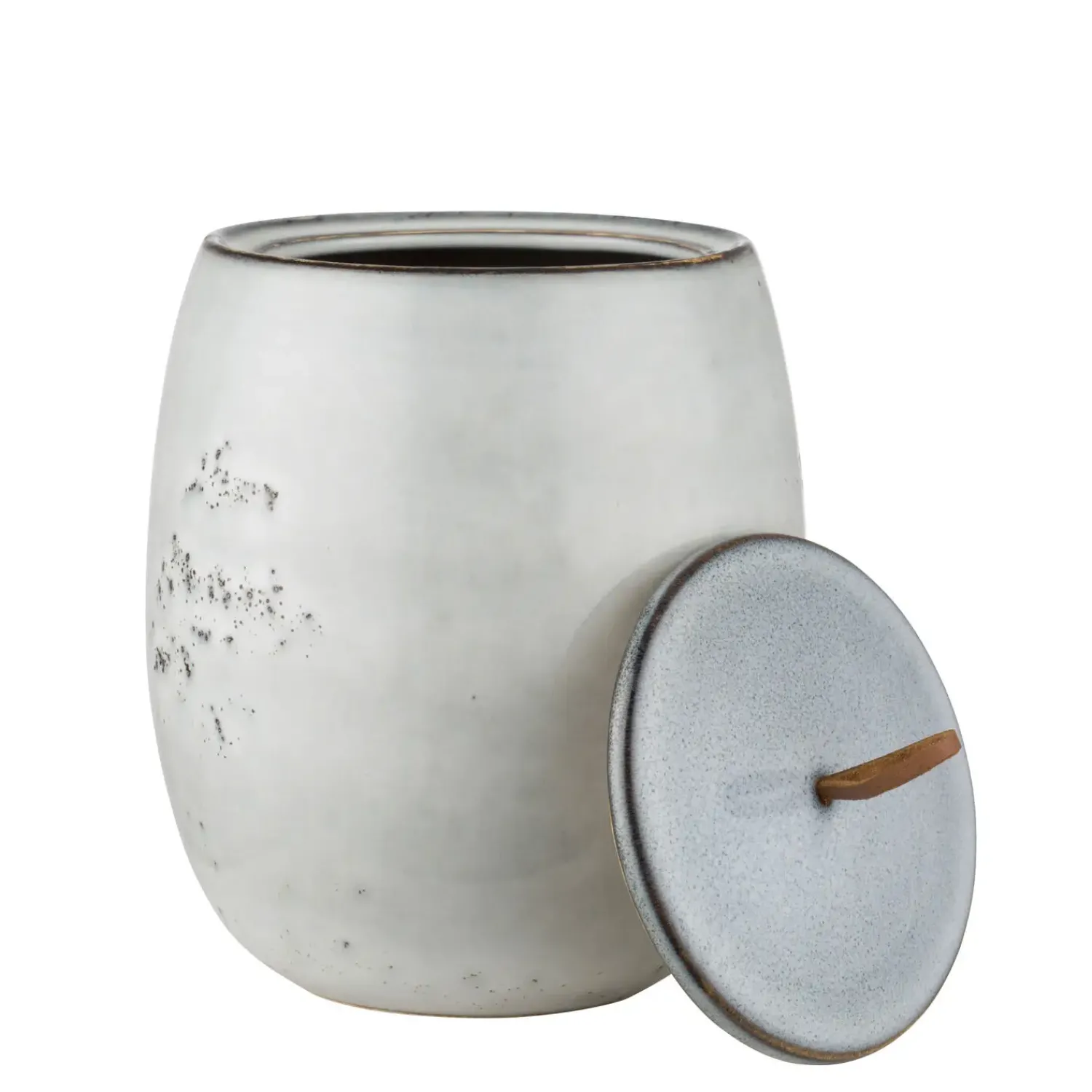 New Lene Bjerre - Amera krukke H16 cm. grå