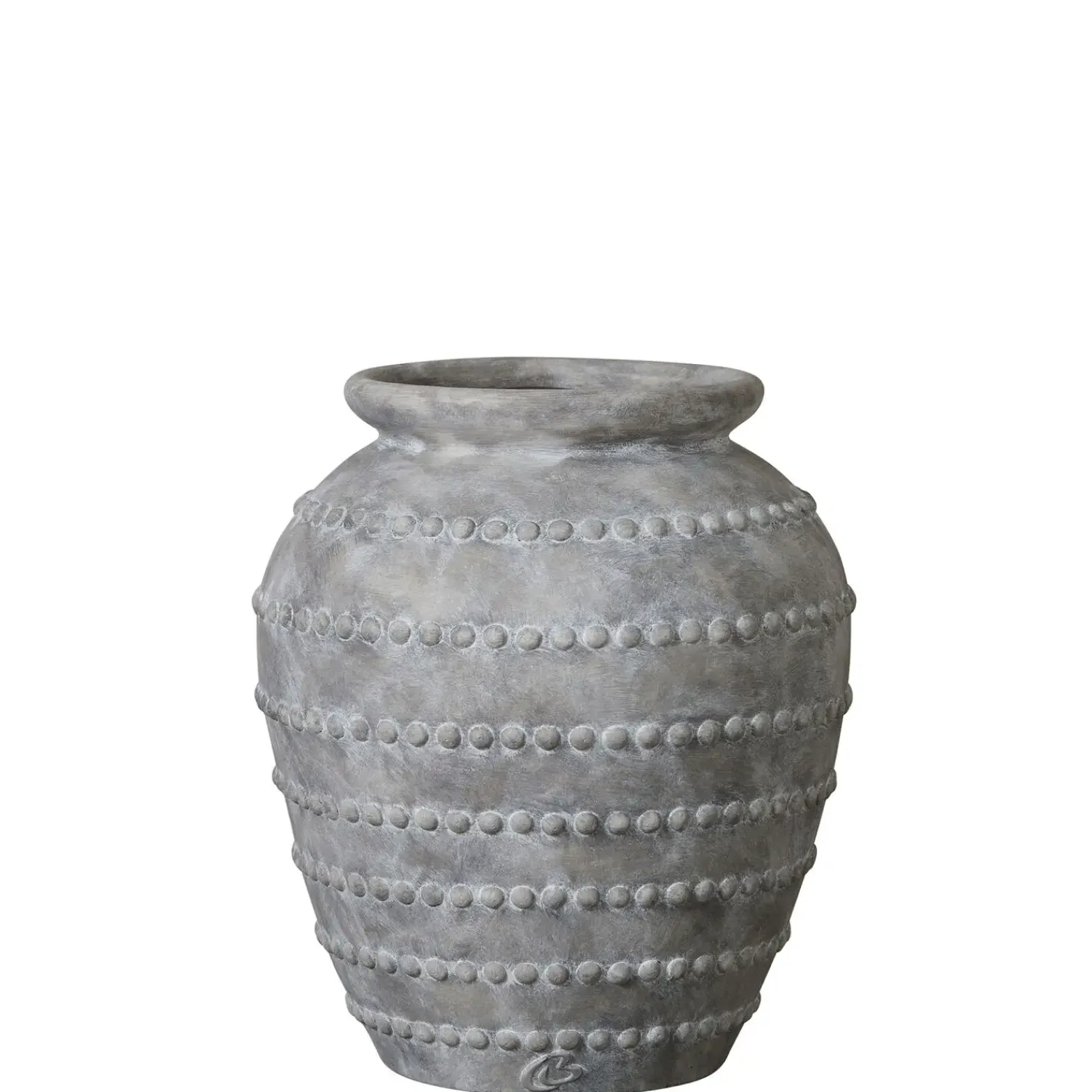 New Lene Bjerre - Anna stor urtepotte Ø40,5 cm antik grå