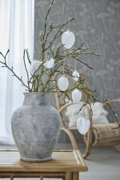 Clearance Lene Bjerre - Anna vase H40,5 cm. antik grå