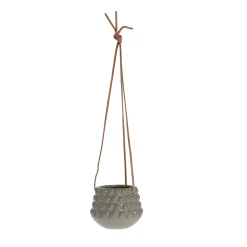 Outlet Lene Bjerre - Dotsie hængepotte Ø12cm grå