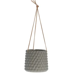 Lene Bjerre - Dotsie hængepotte Ø18cm grå