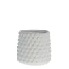 Outlet Lene Bjerre - Dotsie urtepotteskjuler Ø18cm hvid